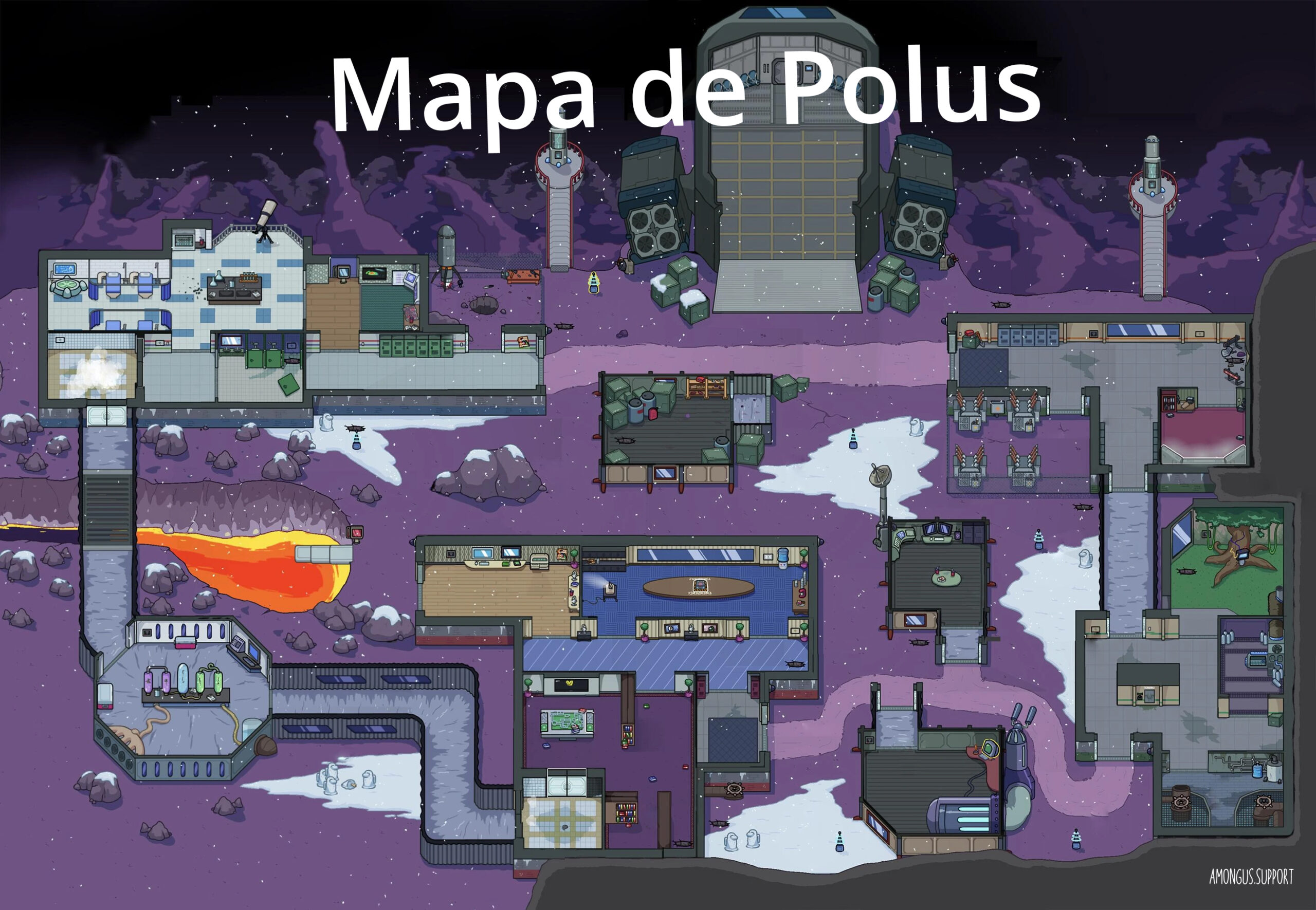 Polus From Among Us Minecraft Map | peacecommission.kdsg.gov.ng