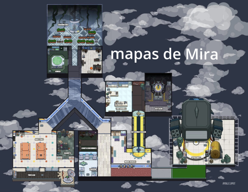 Mapa de la sede de MIRA