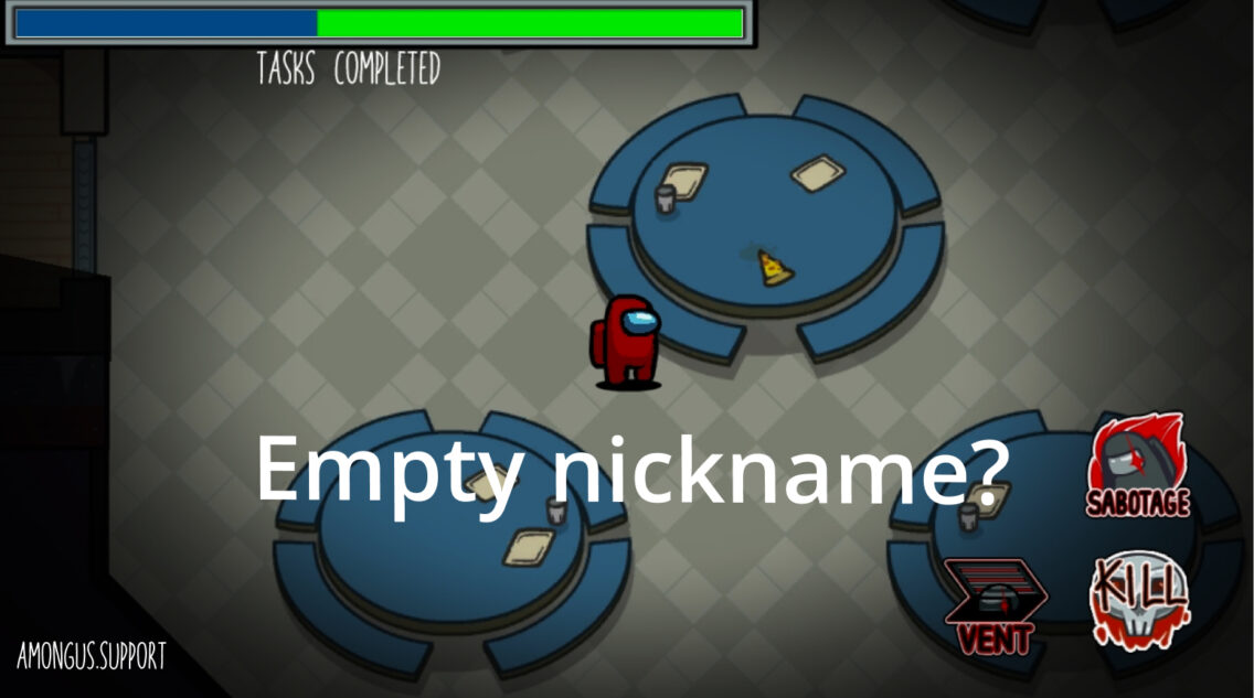 Empty nickname