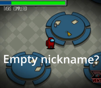 Empty nickname